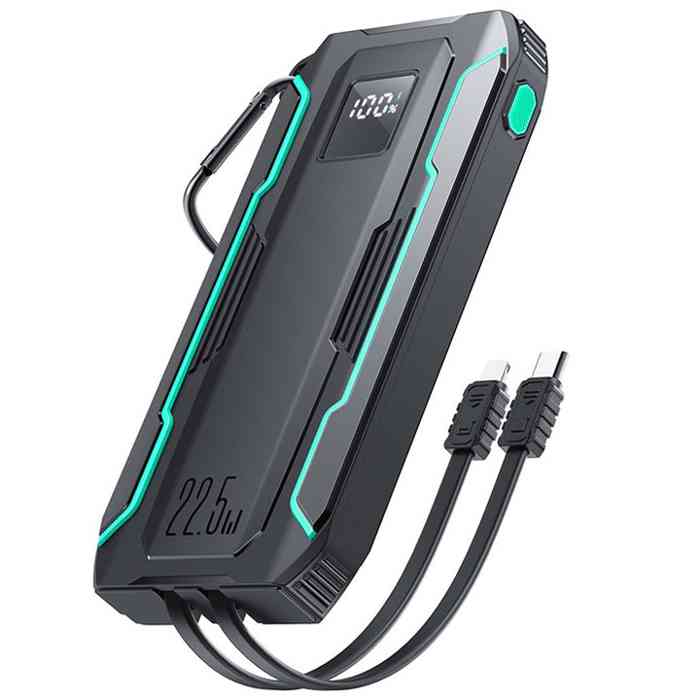 Joyroom JR-L017 22.5W 10000mAh Power Bank with Built in 2 in 1 Cables